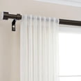 thumbnail image 4 of 32"-86" Curtain Rods,1 inch Diameter Single Curtain Rod Set,Heavy Duty Curtain Rods with Aluminium Finials,Bronze, 4 of 12