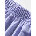 thumbnail image 2 of zuwimk Womens Shorts,Junior's Uniform Stretch Bermuda Short Purple,XL, 2 of 5