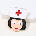 thumbnail image 1 of Broches de esmalte de dibujos animados, insignia médica de Hospital, alfileres de solapa, joyería de Metal, regalo para médico y enfermera, 1 of 4