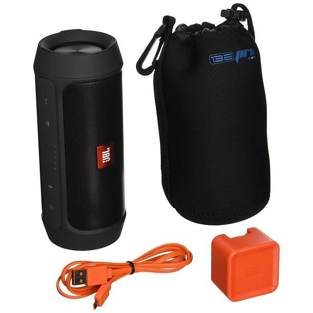 Jbl Charge 2 Plus Splashproof Portable Bluetooth Speaker Black I3epro Water Resistant Carry Pouch Walmart Com Walmart Com