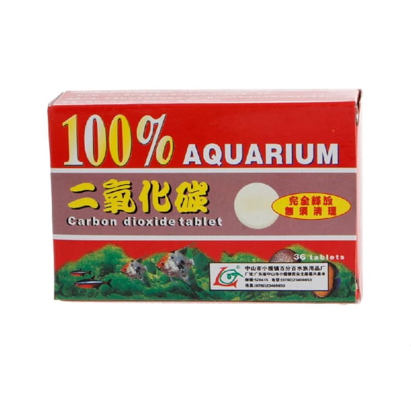 36pcs CO2 Carbon Dioxide Plant Tablets For Plants Aquarium Fish Tank Diffuser
