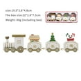 thumbnail image 2 of Christmas Decorations Indoor Home Decor Wood Christmas Decorations Christmas Small Train Children Kindergarten Festive, 2 of 6