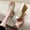 Beige, variant on Womens Shower Shoes Casual Trendy Womens Slides Summer BOHO Jeweled Shiny Slides Wedge Sandals Platform Heels Slides Beach Shower Shoes Indoor Slippers Mother's Day Gifts