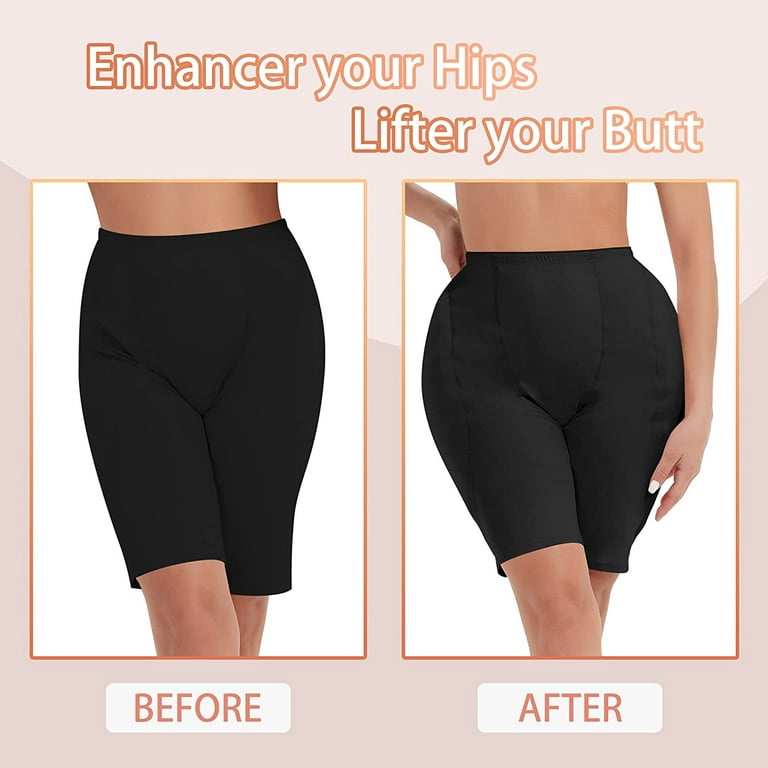 Lilvigor Butt Lifter Hip Enhancer Padded Shaper Control Panties Hip Pads  Seamless Push Up Buttock Shapewear for Women
