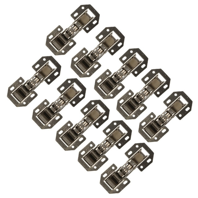 NIMOA Charnières de Porte - Charnière Empaquetée pour Pièces Armoire Armoire Porte Meubles, 10 Pcs