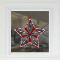 thumbnail image 4 of Northlight 14" Lighted Red White and Blue Star Window Silhouette Decoration, 4 of 5