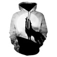 thumbnail image 1 of Sudadera con capucha estampada en 3D para hombre, ideal para ropa deportiva masculina., 1 of 2