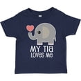 thumbnail image 3 of Inktastic My Tia Loves Me Grandchild Boys or Girls Toddler T-Shirt, 3 of 5