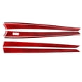thumbnail image 2 of Real Bright Soft Car Interior Carbon Fiber Sticker Decoration8Pcs Red Carbon Fiber Interior Door Panel Cover For Infiniti G37 SedanAuto Car Protection Interior Accessories, 2 of 8
