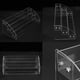 thumbnail image 1 of La caja de almacenamiento de acrílico, capas múltiples despeja la parte superior de acrílico del estante de exhibición de acrílico de la caja de almacenamiento de la línea, 1 of 8