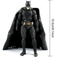 thumbnail image 2 of Justice League Maf Batman Action Figure Comic Character Model Toy Anime Action Statue 6.3 inch, 2 of 6