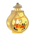 thumbnail image 2 of YIKA White Christmas Wind Lights Candle Holders - Small Night Light Ornaments, Retro Water Filled Lamp Decorations Props & Christmas Present For The Elderly​ B, 2 of 6