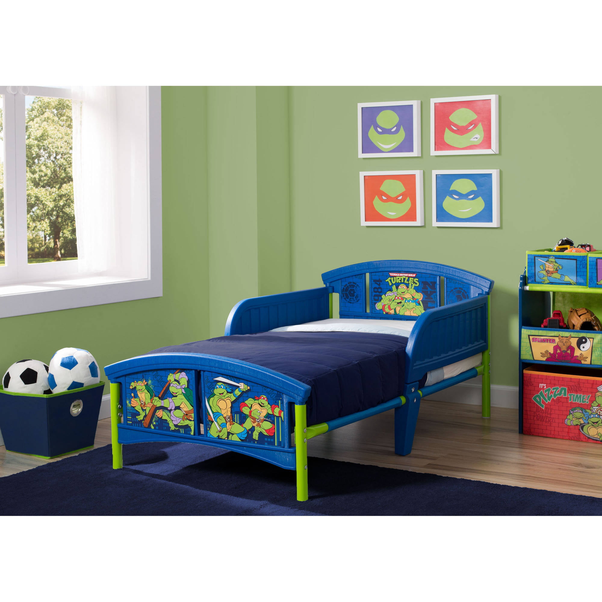 Home Furniture Diy Delta Children Ninja Turtle Toddler Bed