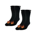thumbnail image 3 of DG Hill Heat Trapping Thick Thermal Insulated Winter Boot Socks for Women, Crew, 2 Pairs, 3 of 7