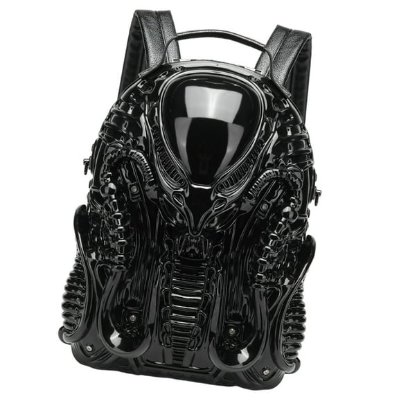 YIEMEEN 3D Xenomorph Shaped Backpack Novelty Backpack Travel Backpack Backpack