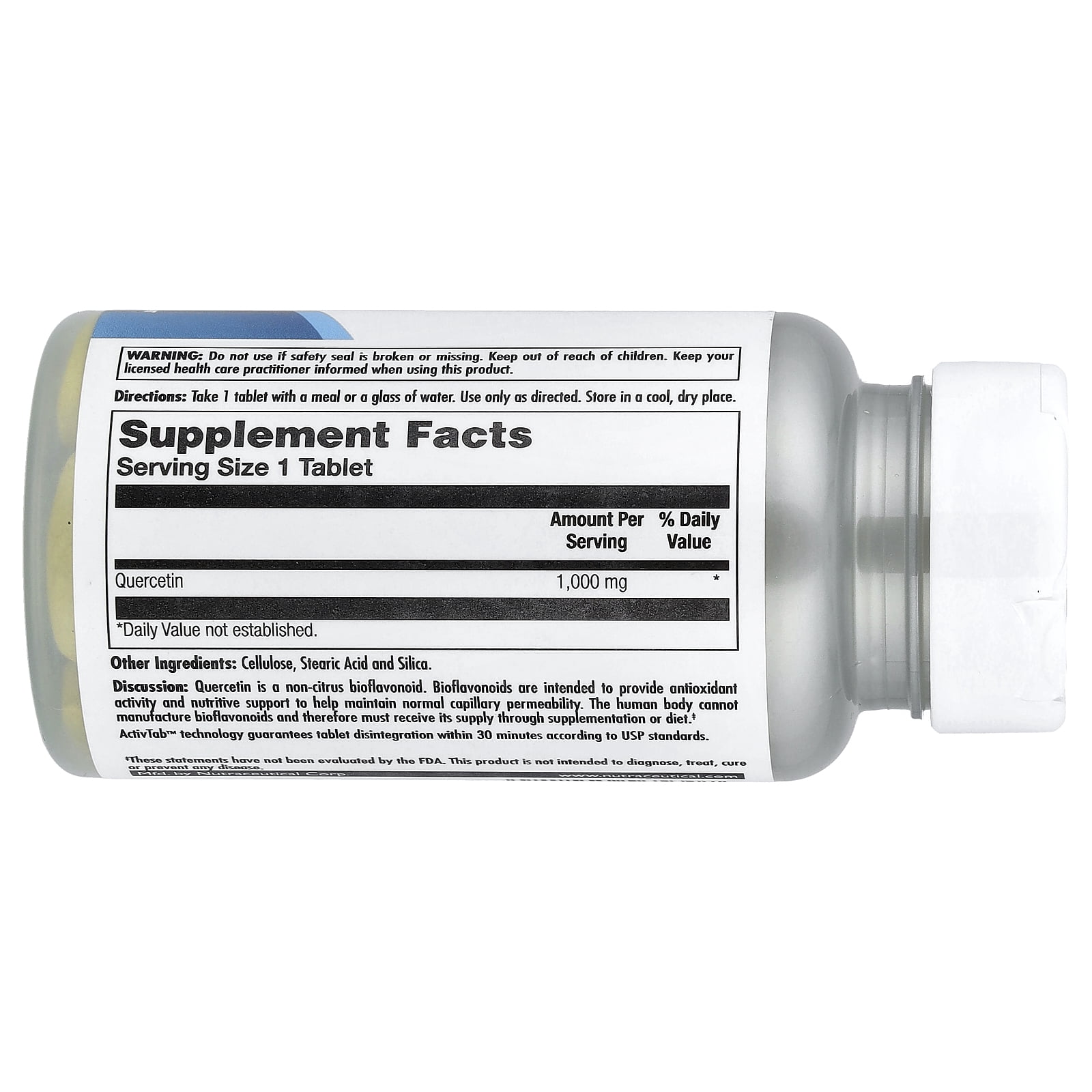 KAL Quercetin, 1,000 mg, 60 Tablets