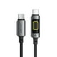thumbnail image 5 of ACEFAST C21-03 1.2m USB C to USB C Cable 60W Charging Data Transfer Braided Cord with Colorful Light, 5 of 5
