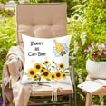 thumbnail image 4 of TUOBARR Pillows Savings! 4PC Bee Festival Print PillowCase Linen Sofa Cushion Cover Home Decor Cushion Cover Family Pillowcase, 4 of 5