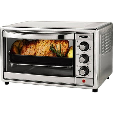 Oster 6 Slice Silver Toaster Oven - Walmart.com