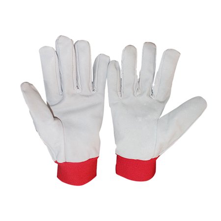 

Reduced！Men Women Work Garden Gloves Anti Static Soft Thorn Proof Artificial Pigskin