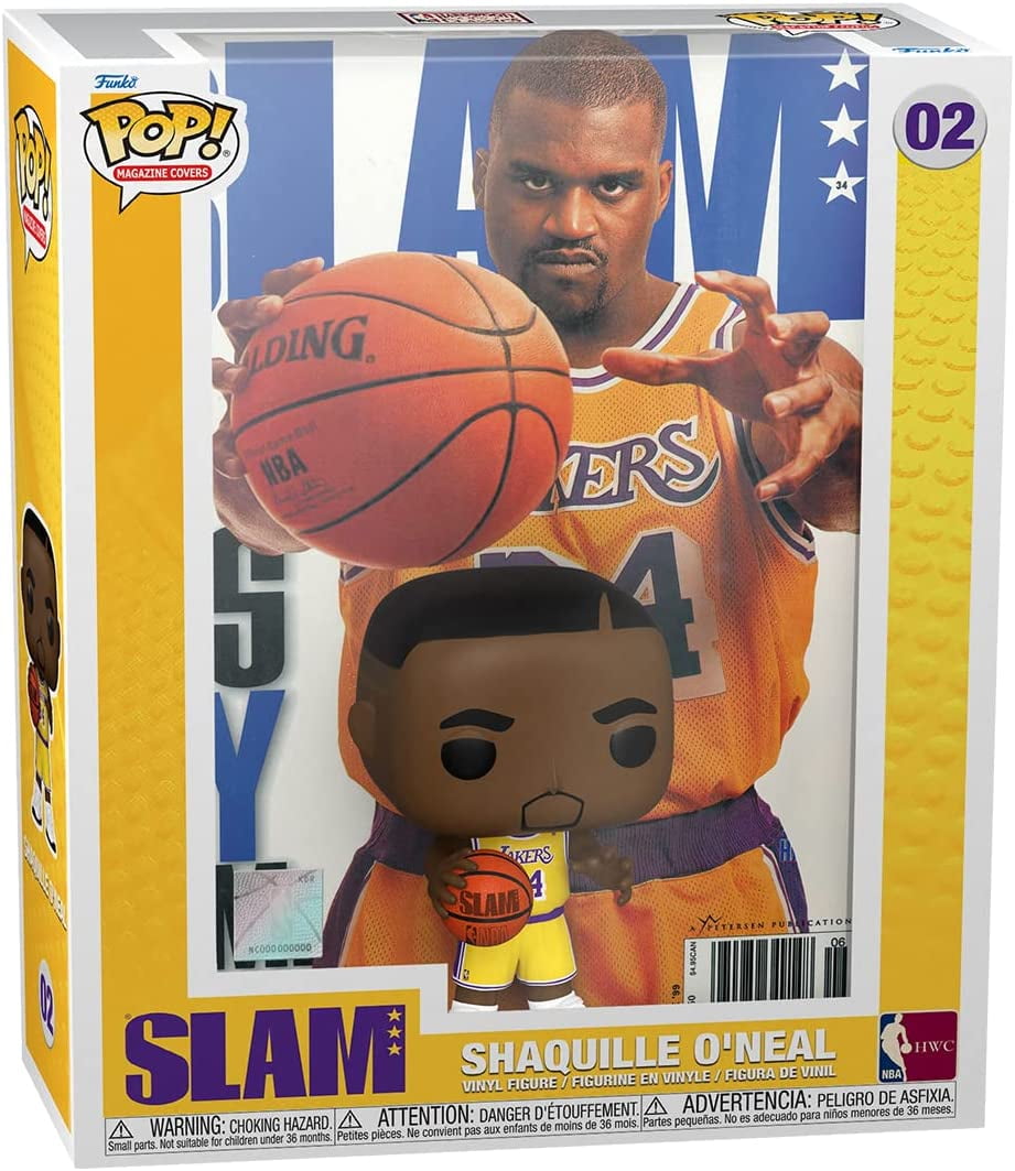 Funko Pop! NBA Cover SLAM Shaquille O'Neal New Sealed - Walmart.com