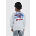 thumbnail image 4 of Marvel Spider-Man Fleece Sweatshirt and Jogger Pants Outfit Set Graffiti Toddler to Big Kid, 4 of 5