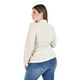 thumbnail image 3 of Saco tipo tweed con botones Roman Fashion /Tallas Extras, 8056 (Hueso) beige 38, 3 of 6