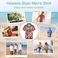 thumbnail image 6 of Power Rangers Mens Hawaiian Shirt Short Sleeve Button Down Shirts Tropical Summer Beach Shirts, 6 of 7