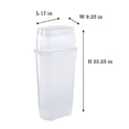 thumbnail image 2 of Organizador de papel Rubbermaid Wrap N' Craft transparente, 2 of 9