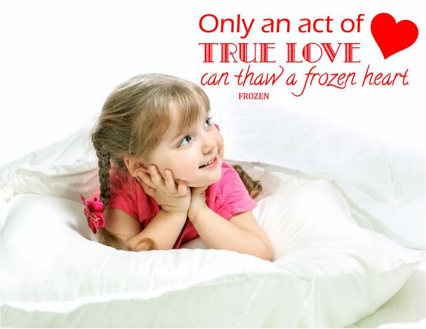 Download Frozen Movie Vinyl Wall Decal | "Only an Act of True Love ...