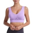 thumbnail image 2 of Alitao Sports Bra Seamless Bras Like Hot Cakes Hollow Sport Breathable Sport Comfortable Wireless Women Sport Underwear Bra Backless Bra Yoga Bra B L, 2 of 5