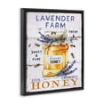 thumbnail image 3 of Stupell Industries Rustic Lodge Lavender Honey Farmhouse Black Floating Frame Canvas Art, 17 x 21, by Creatif Belle, 3 of 8
