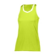 Augusta M Ladies Crosse Jersey Lime/White 1678