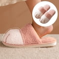 thumbnail image 4 of Zapatillas Suaves de de Dibujos Animados para Mujeres Y Hombres, de Invierno de , Zapatillas Cálidas para Interiores Y Exter Rosa 40 a 41 Yinane Zapatillas de invierno, 4 of 7