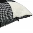 thumbnail image 6 of Outdoor Farmhouse Buffalo Plaids Throw Pillow Covers 18x18 Set of 2 Black White Decorative Classroom Front Porch Classic Decor Retro Boho Cushion Cases Fall Home Rustic Check for Couch Patio, 6 of 7