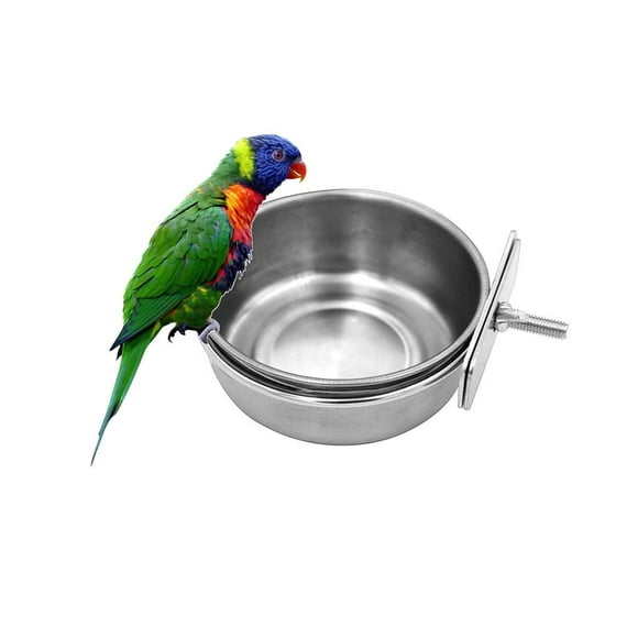 Birds Food Dish Water Cage Bowls Birds Food Bowl Parrot Bowls