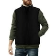 thumbnail image 5 of Eiyaclvo Men's Winter Vest Casual Sherpa Fleece Vests Full Zip Stand Collar Warm Sleeveless Jacket Lightweight Vest with Pocket, 5 of 10