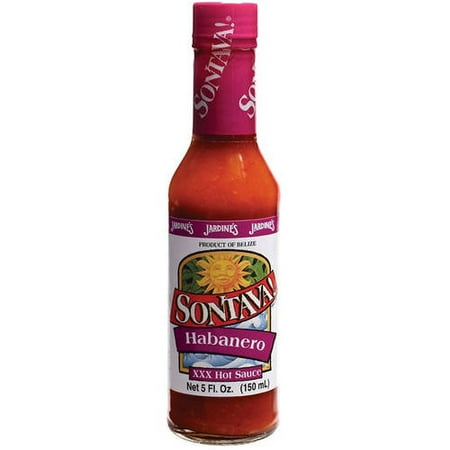 Green Habanero Sauce - (3 Pack) Sontava Habanero Hot Sauce, 5 oz