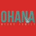 thumbnail image 2 of Womens Lilo & Stitch Bold Ohana means Family Racerback Tank, 2 of 4