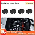 thumbnail image 1 of 4PCS 55mm Car Wheel Center Caps Hub Tyre Rim Hub Cap Cover Universal ABS Car Wheel Center Caps ABS Material Silver, 1 of 5