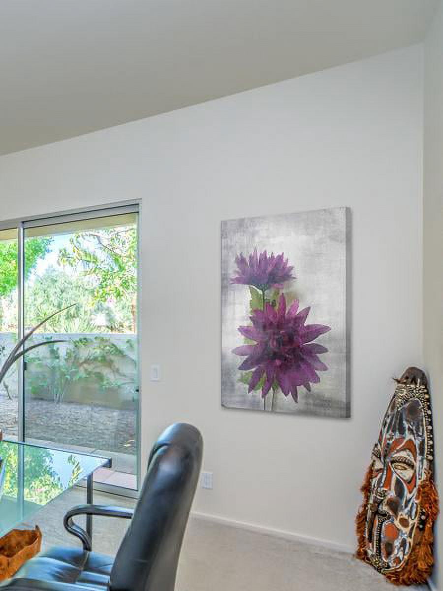 "Watercolor Garden 5" Painting Print on Wrapped Canvas