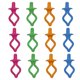 thumbnail image 4 of Tenedor de Bobina Sunnimix 100 Unids Portabobinas de silicona, 4 of 8