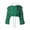 Green, variant on Cropped Winter Jacket for Women Soft Cozy Fleece Lined Hooded Puffer Coat Winterproof Thermal Long Sleeve Zip Up Down Coats Deal of The Day Green S