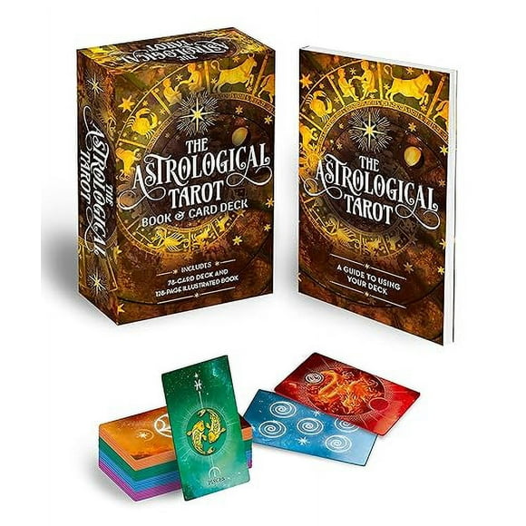 The Astrological Tarot Book & Card Deck: Includes a 78-Card Deck and a 128-Page Illustrated Book (Sirius Oracle Kits)