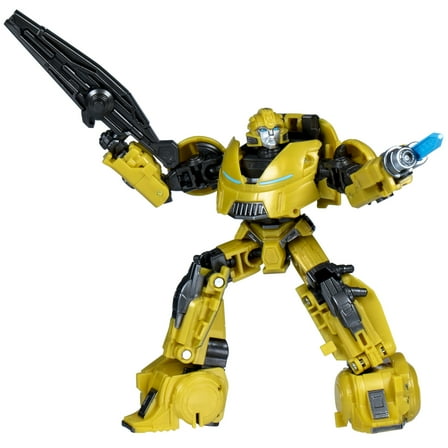 Transformers Studio Series Deluxe Class Transformers One Bumblebee (B-127) 4.5” Action Figure, 8 