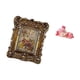 thumbnail image 5 of Marco De Fotos Floral Tallado A Mano De Resina, Linda Estatua De Ciervo Durmiente, Figura De Mesa, Soporte De Pared Antiguo Para Fotos, Para Oficina, Dormitorio, Decoración Del Hogar, Regalo, 5 of 8
