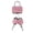 Pink, variant on 1 Pc Luggage Locks with Keys Small Locks Tiny Luggage Locks with Keys for Travel Suitcase Locks Metal Keyed Padlock for School Gym, Purple
