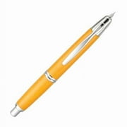 Pilot Vanishing Point Yellow Fountain Pen - Medium