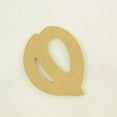 thumbnail image 1 of Package of 1, "O" 16 Inch X 1/2" MDF Letters In The Waltograph Font | Thick For Art & Craft Project, Made in USA, 1 of 1