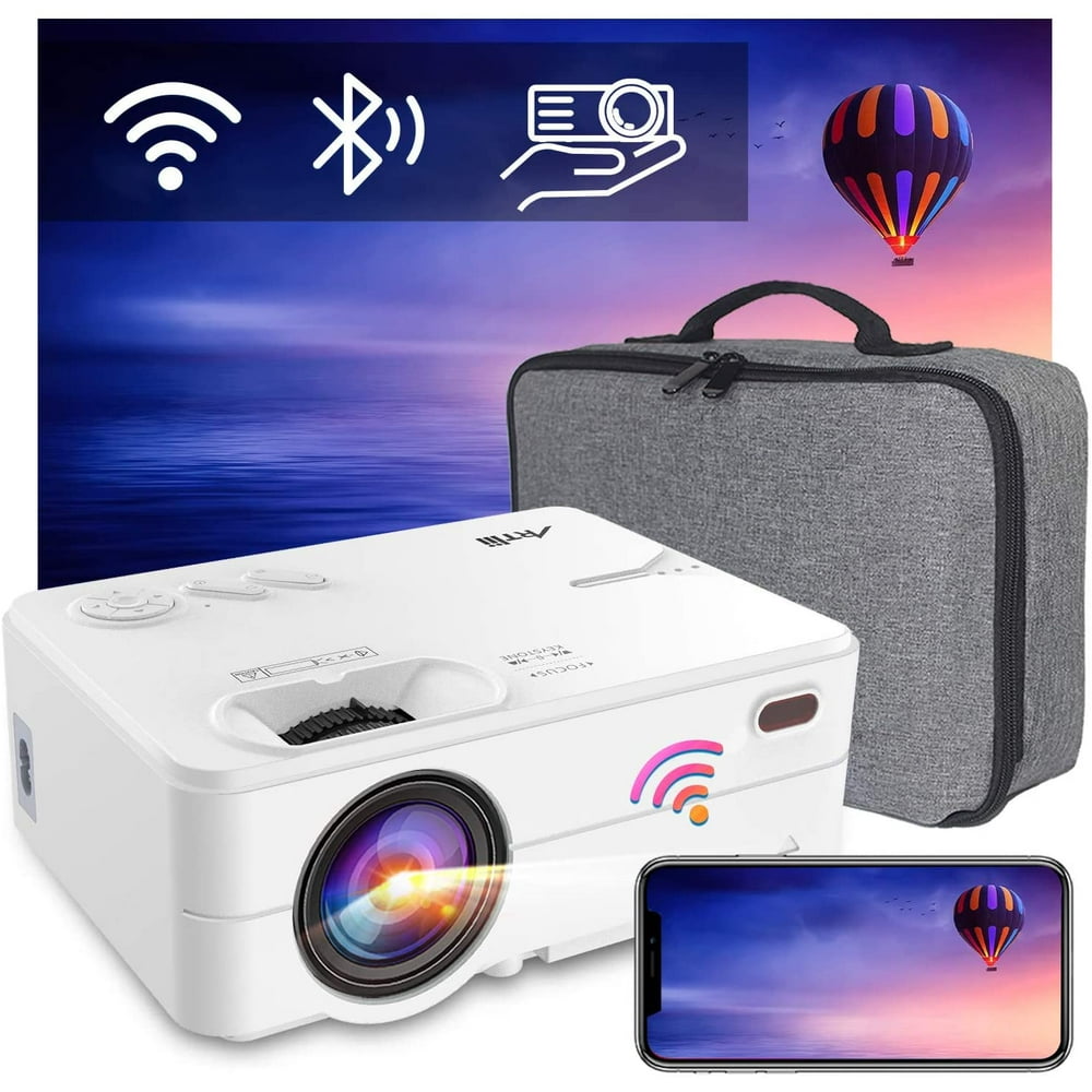 Artlii Enjoy 2 Mini Projector 1080P Supported WiFi Bluetooth Projector